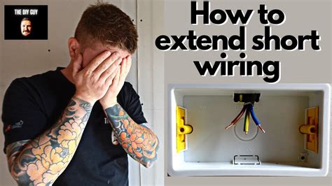 extending electrical wire with junction box|how to extend 240v wire.